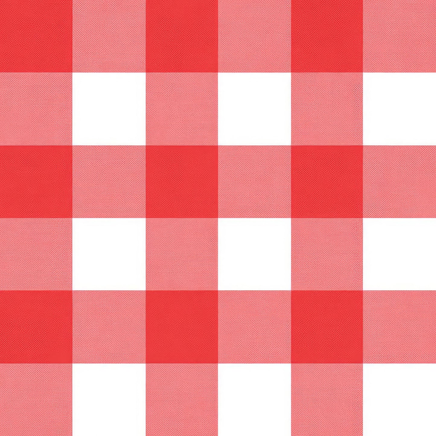 Red and white checkered pattern