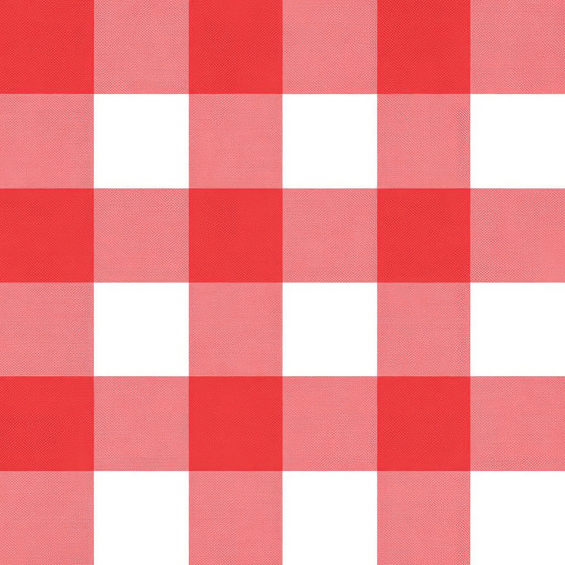 Red and white checkered pattern