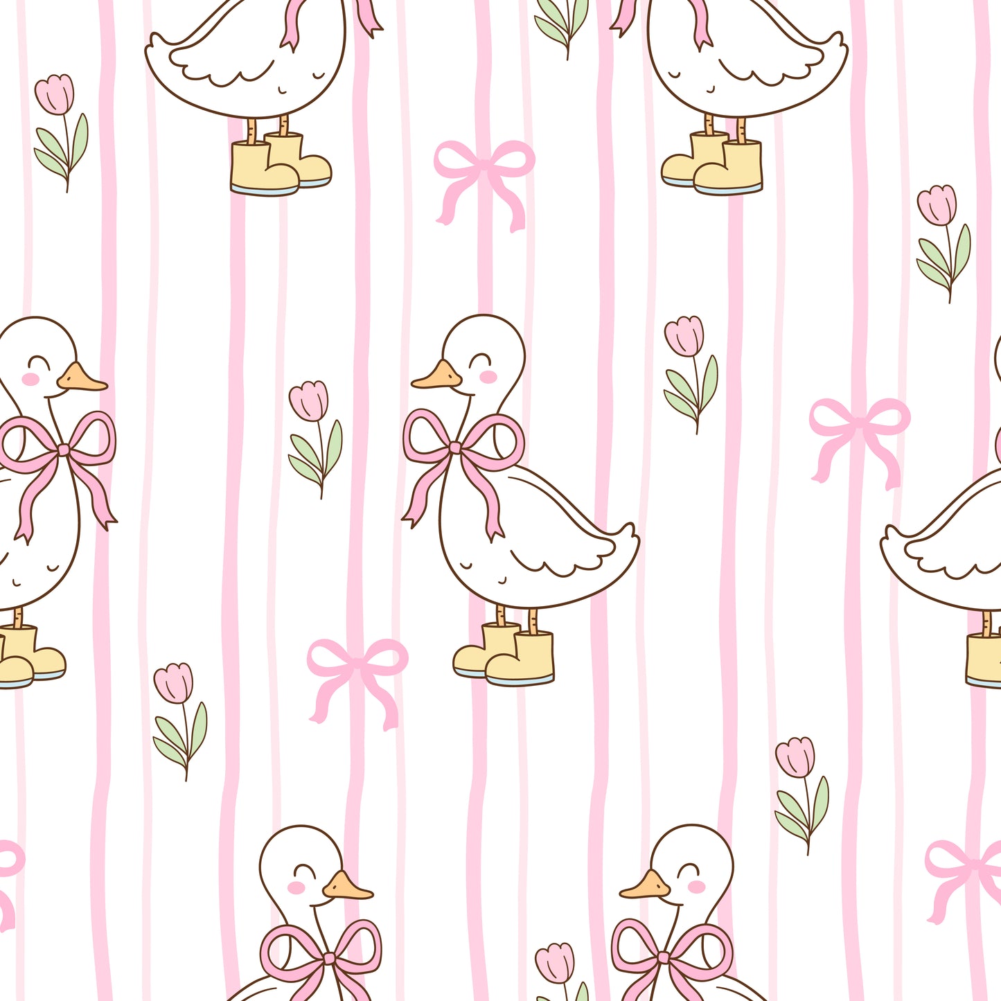 Coquette Goose Stripe