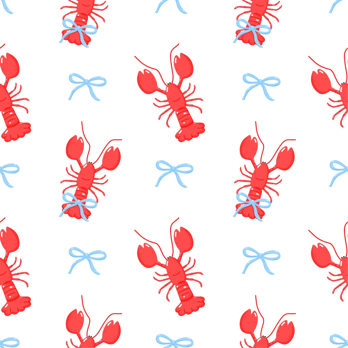 Lobster Bows – White