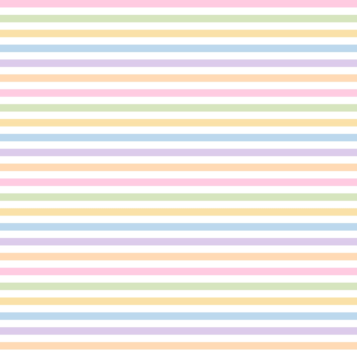 Pastel Rainbow Stripes