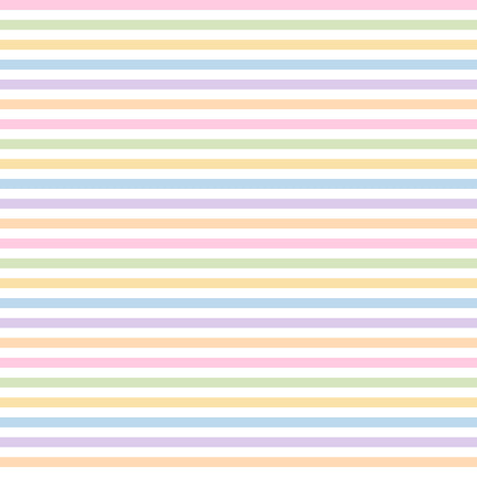 Pastel Rainbow Stripes
