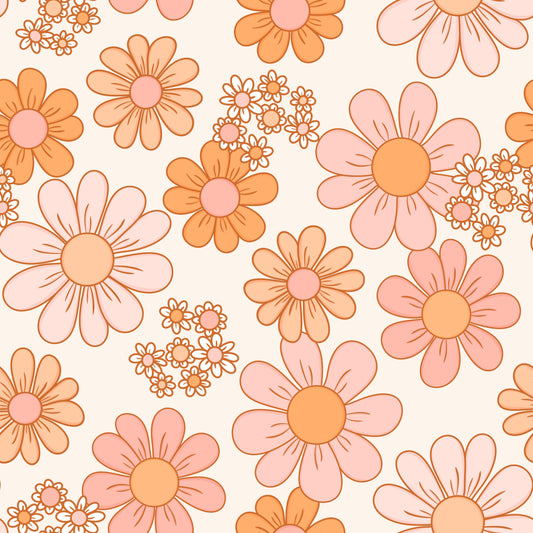 Peachy Flower Power