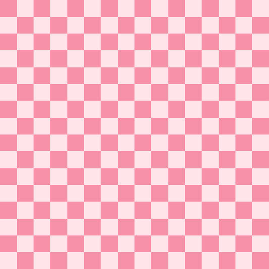 Pink Checkerboard Pattern
