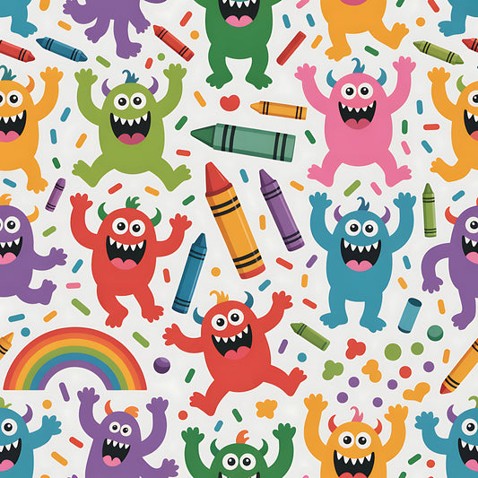 Rainbow Monster School