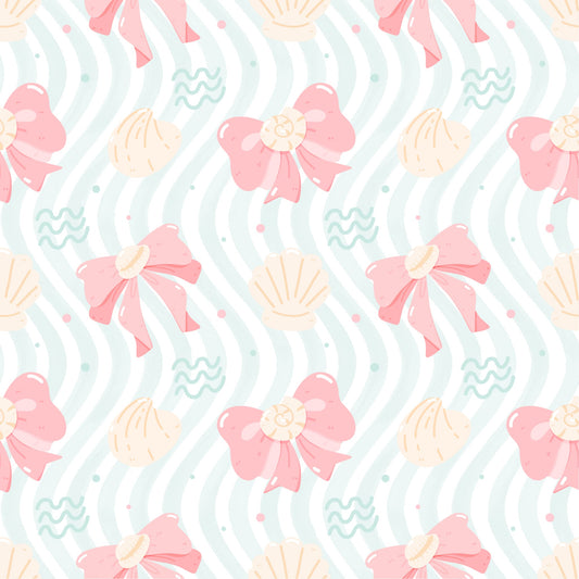 Seashell Bows – Mint