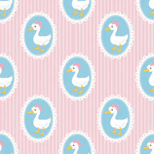 Vintage Goose Portrait