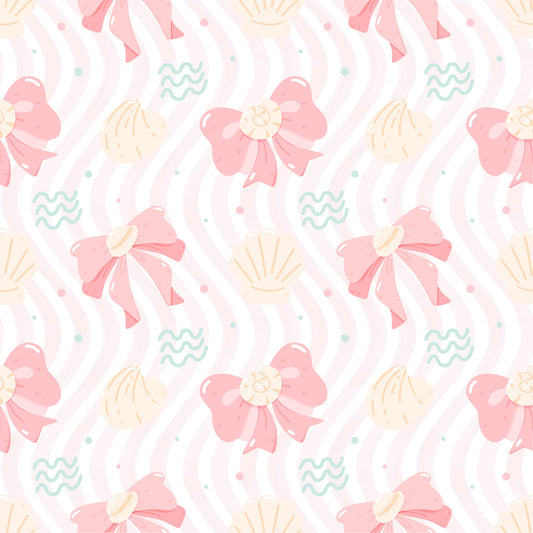 Seashell Bows – Pink